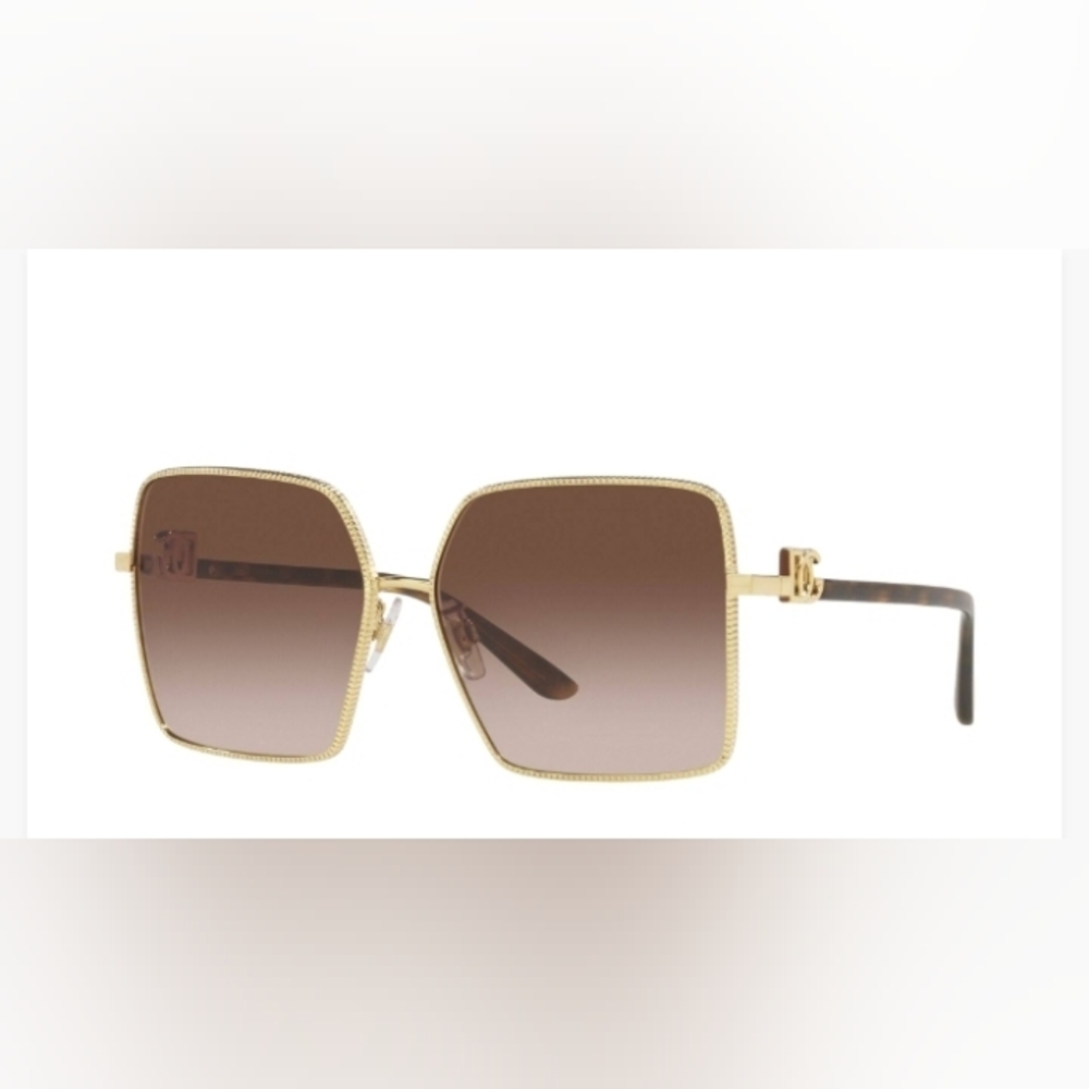 Dolce&Gabbana womens sunglasses. Gold Frame